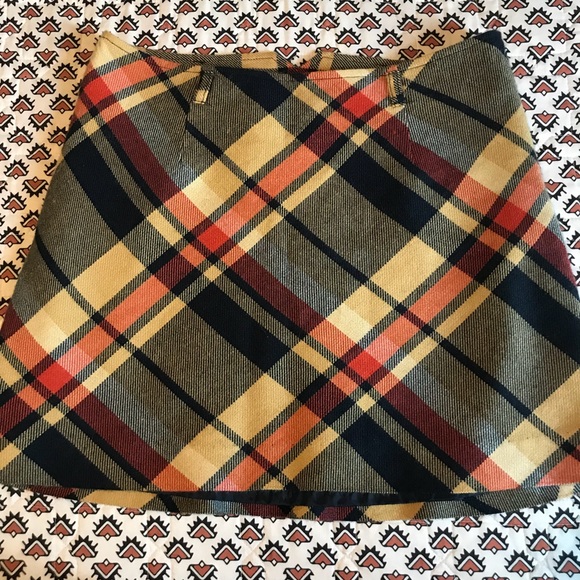 Heritage 1981 Dresses & Skirts - Heritage 1981 wool plaid skirt sz. 27